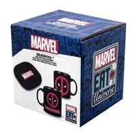 Uncanny Brands Marvel Deadpool Mug Warmer with Mug – Keeps Your Favorite Beverage Warm - Auto Shut On/Off