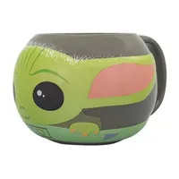 Uncanny Brands Star Wars Mug Warmer with Baby Yoda Molded Mug – Keeps Your Favorite Beverage Warm - Auto Shut On/Off