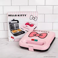 Uncanny Brands Hello Kitty® Red Grilled Cheese Maker- Panini Press and Compact Indoor Grill