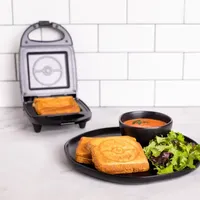 Uncanny Brands Pokémon Poké Ball Single Grilled Cheese Sandwich Maker - Pokémon Kitchen Appliance