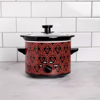 Uncanny Brands Dungeons and Dragons 2qt Slow Cooker - Cook With Your Favorite Classic Fantasy Game