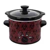 Uncanny Brands Dungeons and Dragons 2qt Slow Cooker - Cook With Your Favorite Classic Fantasy Game