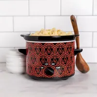 Uncanny Brands Dungeons and Dragons 2qt Slow Cooker - Cook With Your Favorite Classic Fantasy Game