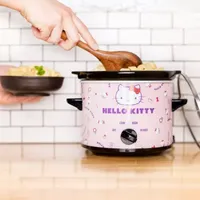 Uncanny Brands Hello Kitty® 2qt Slow Cooker - Cook With Hello Kitty