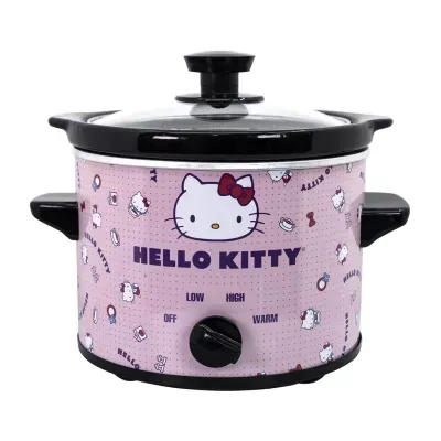 Uncanny Brands Hello Kitty® 2qt Slow Cooker - Cook With Hello Kitty