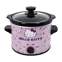 Uncanny Brands Hello Kitty® 2qt Slow Cooker - Cook With Hello Kitty