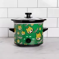 Uncanny Brands Marvel Loki 2qt Slow Cooker- Cook With Your Favorite Mischievous God Of Lies