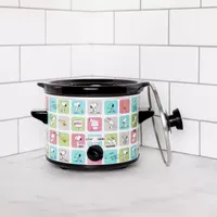 Uncanny Brands Peanuts 2 Quart Slow Cooker- Snoopy & Woodstock Appliance