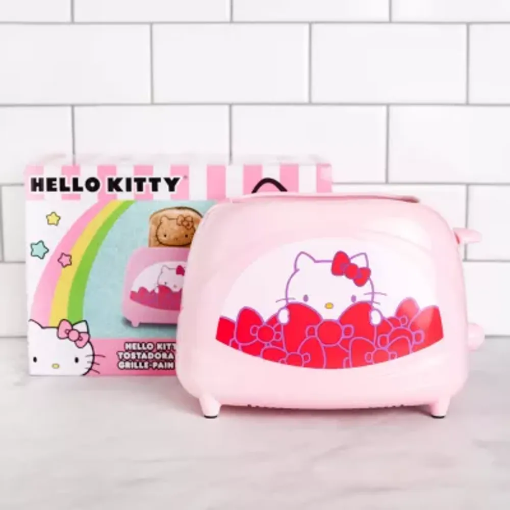 Uncanny Brands Hello Kitty® Two-Slice Toaster- Toasts Your Favorite Kitty On Your Toast