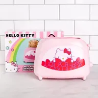 Uncanny Brands Hello Kitty® Two-Slice Toaster- Toasts Your Favorite Kitty On Your Toast