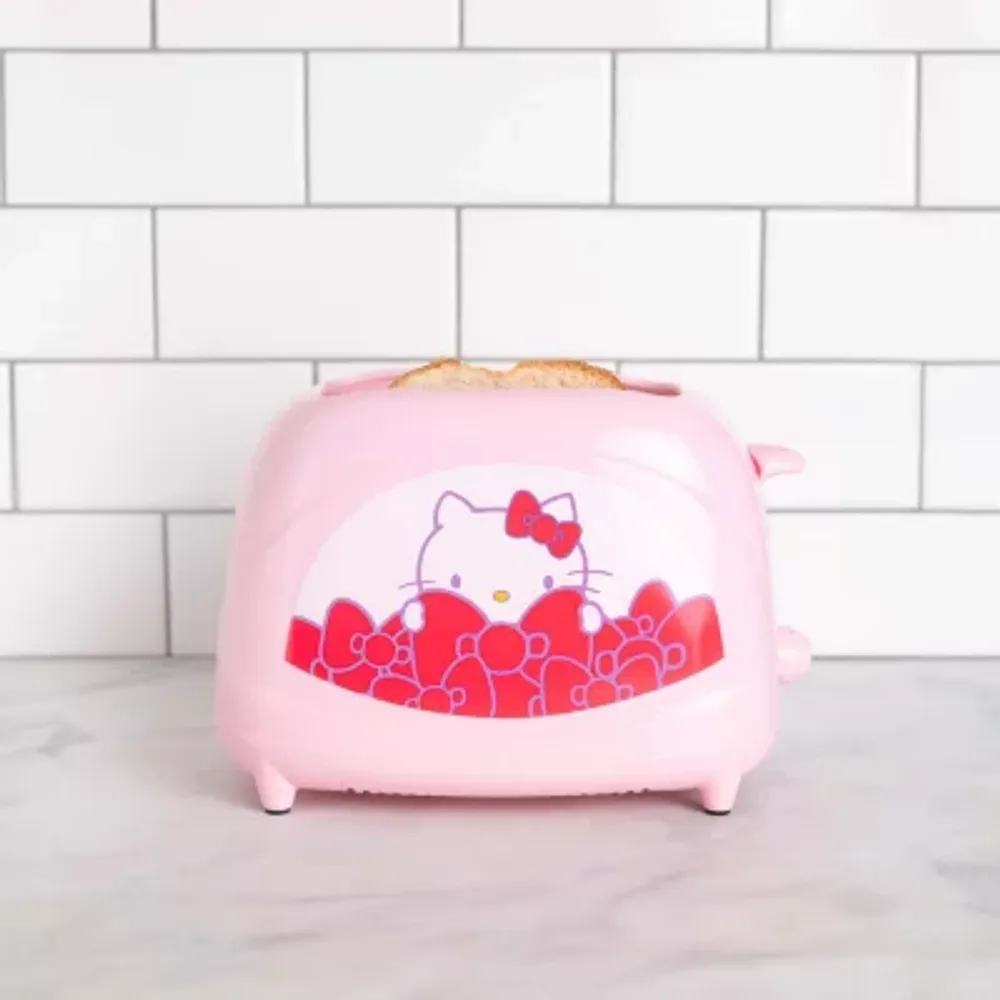 Uncanny Brands Hello Kitty® Two-Slice Toaster- Toasts Your Favorite Kitty On Your Toast