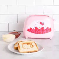 Uncanny Brands Hello Kitty® Two-Slice Toaster- Toasts Your Favorite Kitty On Your Toast