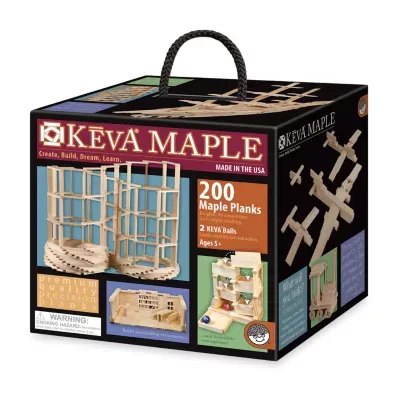 Mindware Keva Maple - 200 Plank Set Board Game