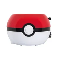 Uncanny Brands Pokemon Pokeball Halo Toaster – Toasts a Pokeball On Your Bread