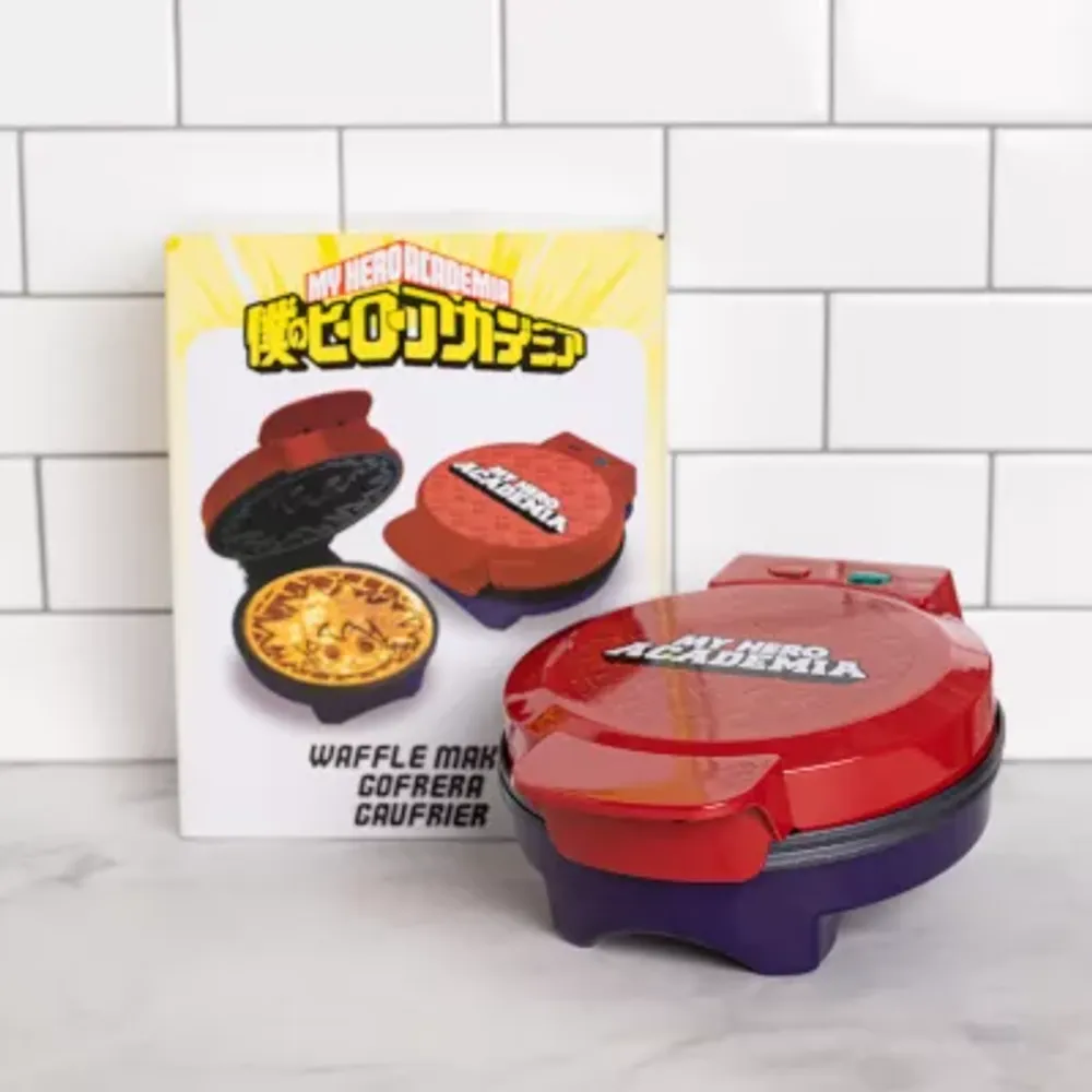 Uncanny Brands My Hero Academia Waffle Maker -  Izuku Midoriya on Your Waffles - Waffle Iron