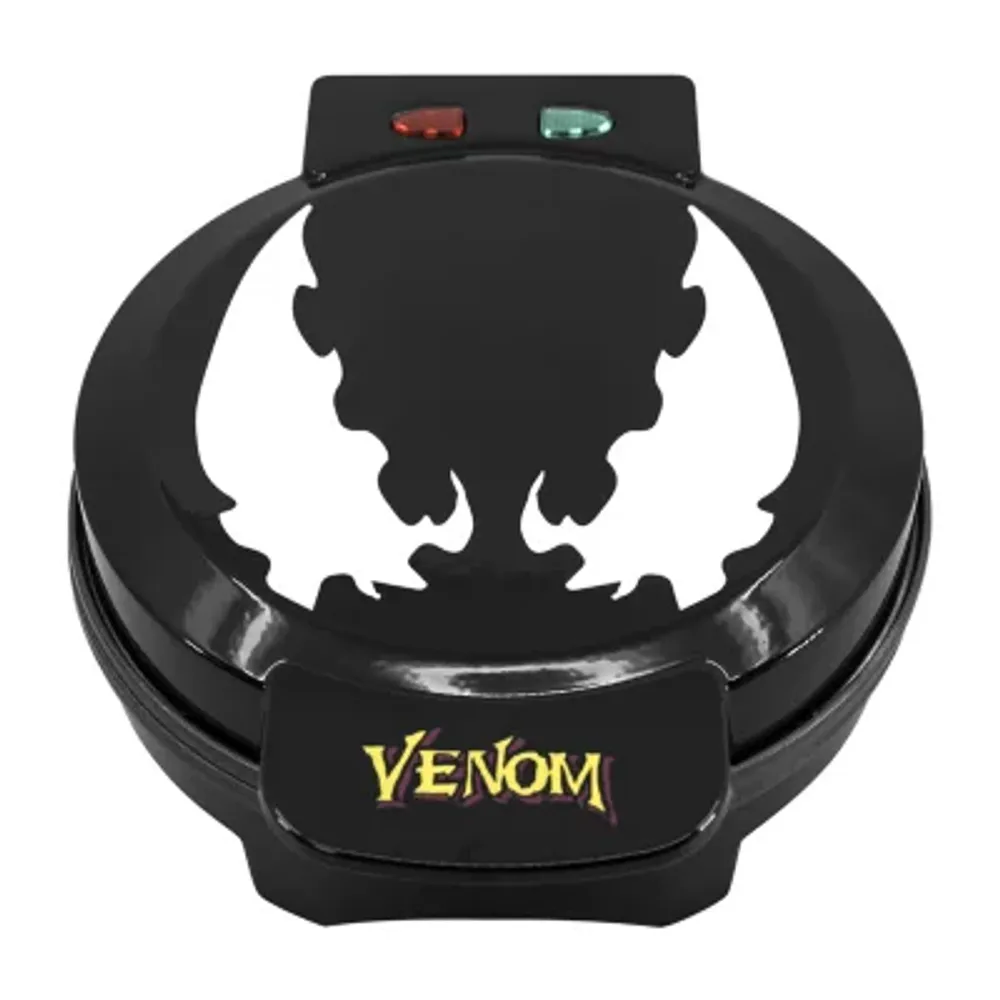 Uncanny Brands Marvel Venom Waffle Maker -Venom on Your Waffles- Waffle Iron