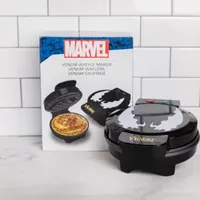 Uncanny Brands Marvel Venom Waffle Maker -Venom on Your Waffles- Waffle Iron