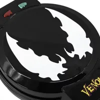 Uncanny Brands Marvel Venom Waffle Maker -Venom on Your Waffles- Waffle Iron