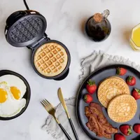 Uncanny Brands Marvel Miles Morales Mini Waffle Maker - Marvel Kitchen Appliance