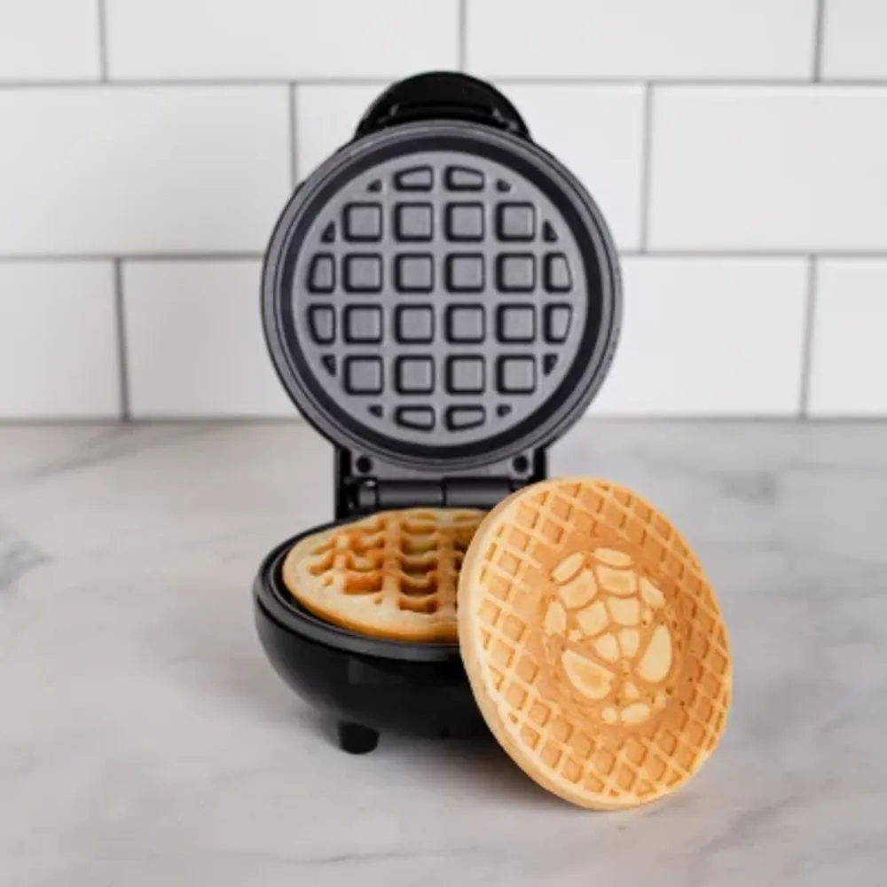 Uncanny Brands Marvel Miles Morales Mini Waffle Maker - Marvel Kitchen Appliance