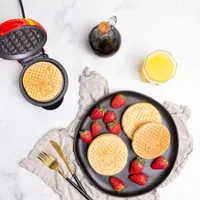 Uncanny Brands Pokémon Pikachu Mini Waffle Maker - Pokémon Kitchen Appliance