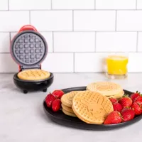 Uncanny Brands Pokémon Pikachu Mini Waffle Maker - Pokémon Kitchen Appliance