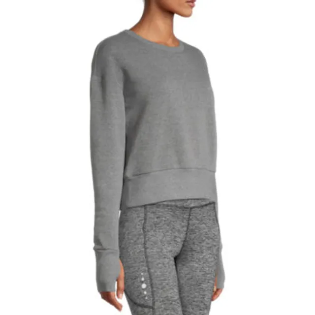 Xersion Classic Fleece Womens Crew Neck Long Sleeve Sweatshirt - JCPenney