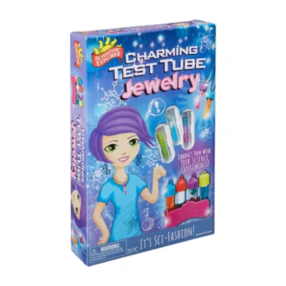 Scientific Explorer Charming Test Tube Jewelry Brain Game