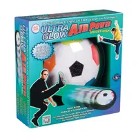 Toysmith Ultra Glow Air Power Soccer Disk Board Game