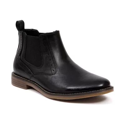 Deer Stags Little & Big  Boys Malcolm Jr Stacked Heel Chelsea Boots