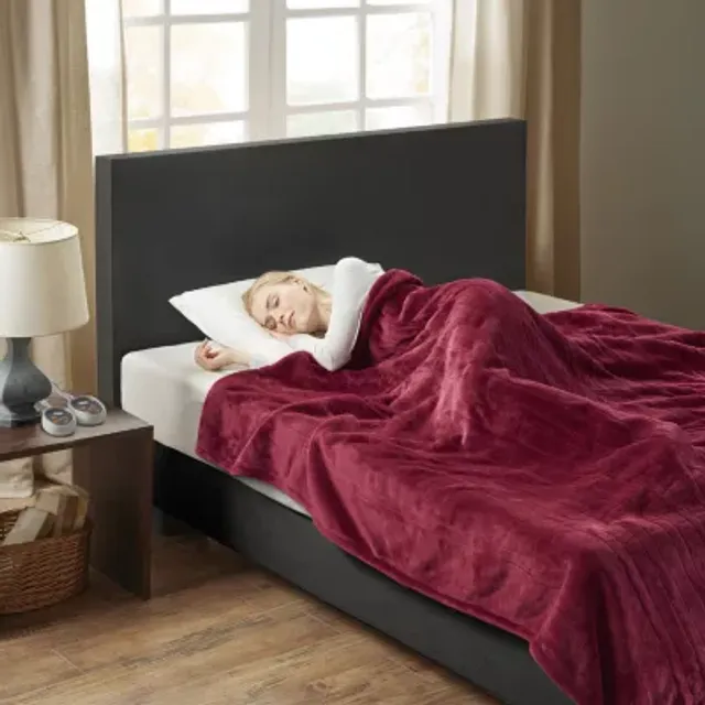 Beautyrest Heated Plush Blanket | Vancouver Mall