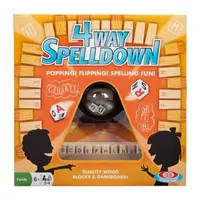 Ideal 4 Way Spelldown Game Board Game