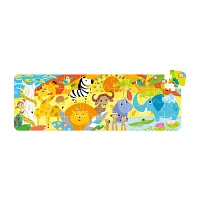 Looong Puzzle - Safari: 40 Pcs Puzzle