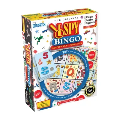Briarpatch The Original I Spy Bingo Match 'N Play Challenge Board Game