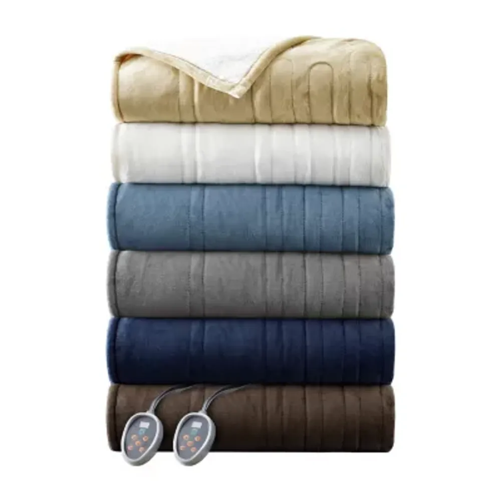 True North Reversible Ultra Soft Plush Electric Blanket