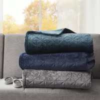 Beautyrest Quilted Plush Heated Blanket