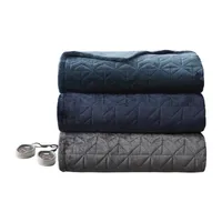 Beautyrest Quilted Plush Heated Blanket