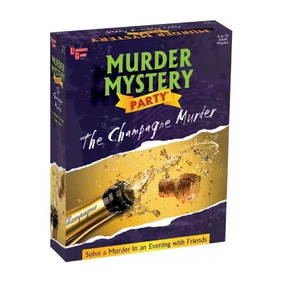 University Games Murder Mystery Party - The Champagne Murder Board Game