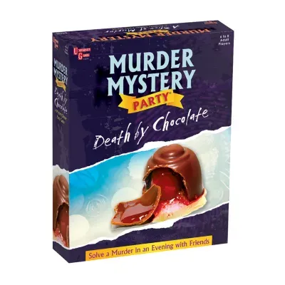 University Games Murder Mystery Party - Death By Chocolate Board Game