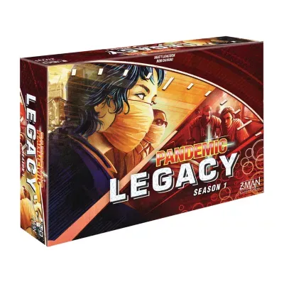 Pandemic Strategy Game Legacy Season 1 - Red Board Game