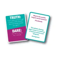 University Games Truth Or Dare Card Game Card Game