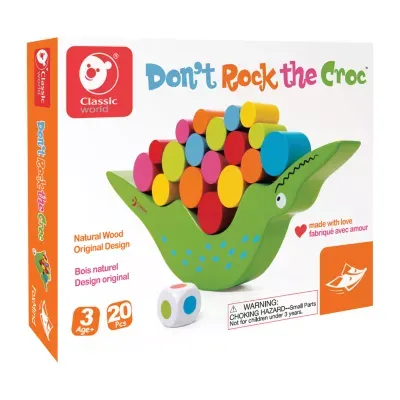 Foxmind Games Don'T Rock The Croc Board Game