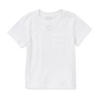 Okie Dokie Toddler & Little Boys Crew Neck Short Sleeve T-Shirt