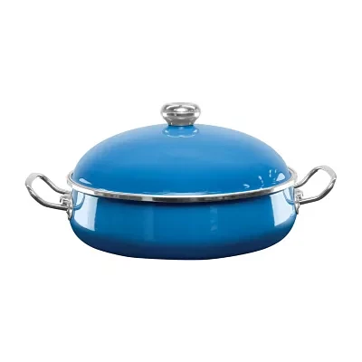 Vita Enamel-On-Steel 5-qt. Roasting Pan with Lid