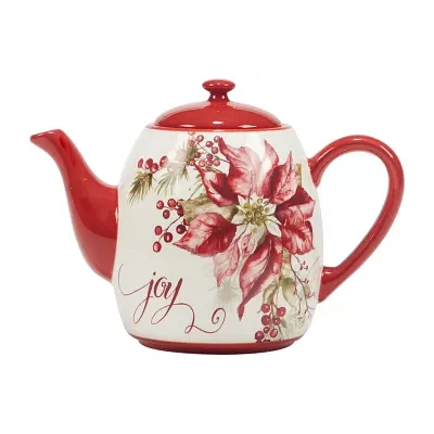 Certified International Winters Joy Teapot