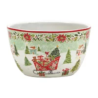 Certified International Joy Of Christmas 4-pc. Ice Cream Bowl