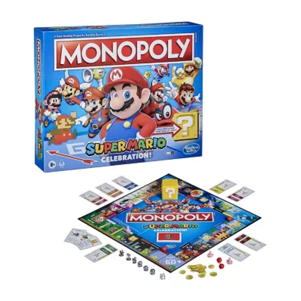 Super Mario Celebration Monopoly Board Game