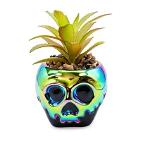 Disney Collection Poison Apple Mini Ceramic Planter