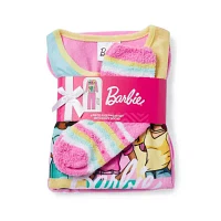 Little & Big Girls 3-pc. Barbie Pant Pajama Set