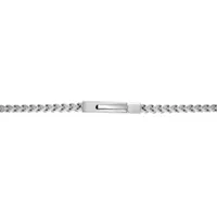 Stainless Steel Inch Solid Wheat Chain Necklace